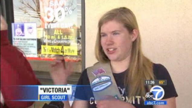 girl scouts robbed