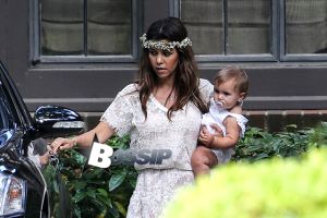 Kourtney Kardashian and Penelope Disick