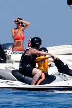 ardinia, Italy - Reality star Nicole Richie and husband Joel Madden with their children Harlow Madden and Sparrow Madden enjoy a family vacation in Sardinia, Italy. Pictures Taken July 19, 2013.