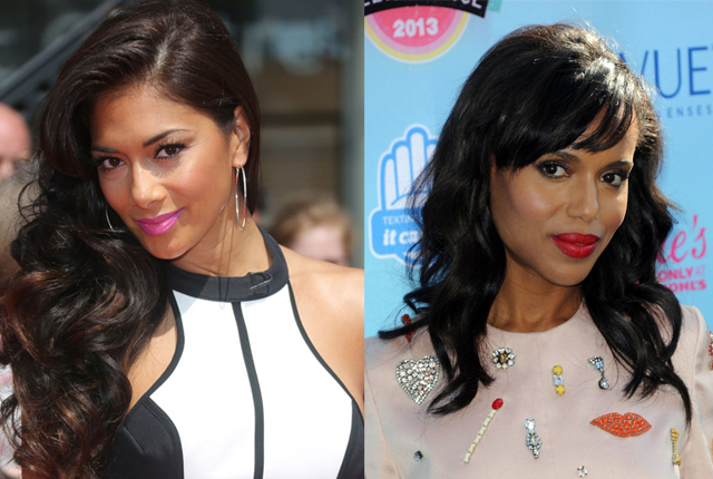 Celebrity hair extensions