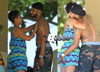 Alicia Keys and husband Swizz Beatz have a blast celebrating their son Egypt's 3rd birthday in Hawaii. At the party Alicia Keys and Swizz Beatz learned to hula dance while Egypt banged on the drum.