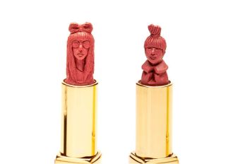 Celebrity Lipstick Sculpture