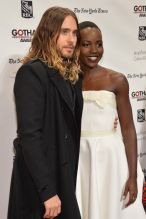 Actrors Jared Leto and Lupita Nyong'o attend IFP's 23nd Annual Gotham Independent Film Awards at Cipriani Wall Street on December 2, 2013 in New York City.