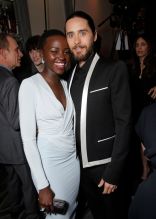 Lupita Nyong'o and Jared Leto attend the 39th Annual Los Angeles Film Critics Association Awards at InterContinental Hotel on January 11, 2014 in Century City, California