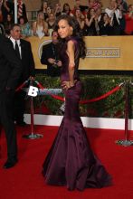 20th Annual Screen Actors Guild Awards at The Shrine - Arrivals Featuring: Keisha Whitaker Where: West Hollywood, California, United States When: 18 Jan 2014