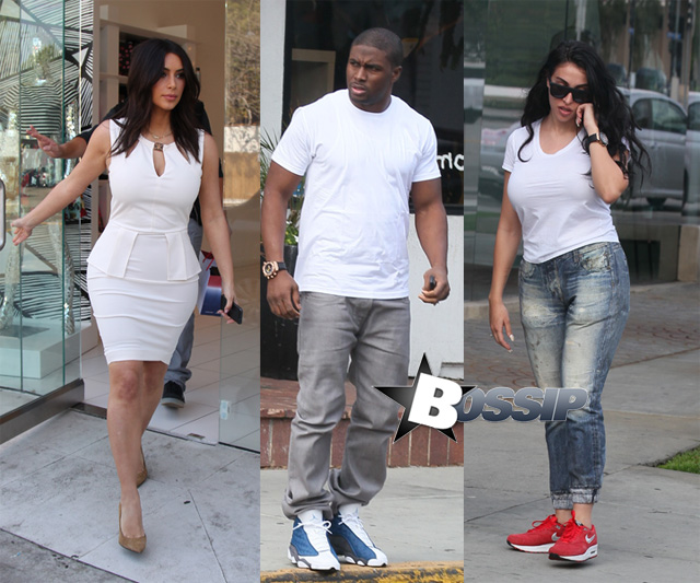 Kim Kardashian Reggie Bush Lilit Avagyan