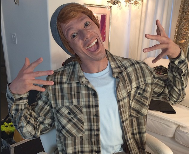 nick cannon whiteface