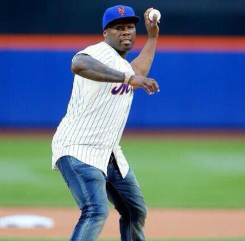 50 Cent rumored to have thrown terrible first pitch as publicity stunt