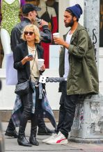 'Divergent' actress Zoe Kravitz and her boyfriend Noah Becker are seen holding hands while out and about in New York City,