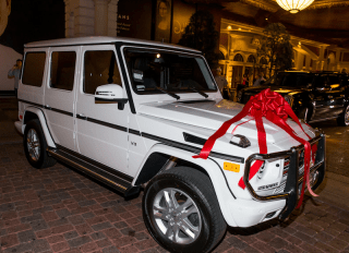 Mercedes Benz G-550 given to Shaniece Hairston for her 21st birthday