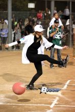 Paris Hilton Kickball game