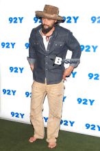 "Game of Thrones" star Jason Momoa attends An Evening with Jason Momoa and Thelma Adams at 92nd Street Y in New York City. The handsome actor is slated to play a biker traveling across America in his new flick "Road to Paloma".