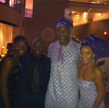 Adewale Ogunleye Amira Baker