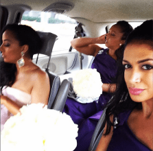 Amira Baker's bridesmaids