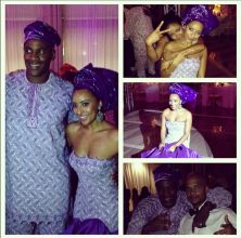 Adewale Ogunleye marries Amira Baker
