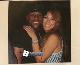 Gloria Allred gives a press conference with Floyd mayweathers ex fiancee Shantel Jackson to announce a law suit