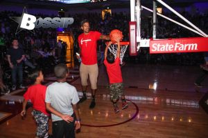 Celebrities ball at Power 106 All Star Game, including Chris Brown, Trey Songz, The Game, Tyga and more.