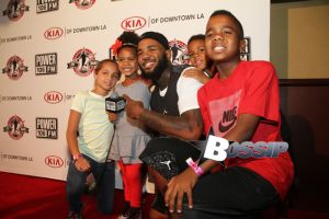 Celebrities ball at Power 106 All Star Game, including Chris Brown, Trey Songz, The Game, Tyga and more.