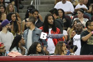 Celebrities ball at Power 106 All Star Game, including Chris Brown, Trey Songz, The Game, Tyga and more.