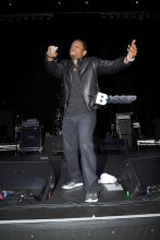 Carl Thomas at Legends of Bad Boy records concert in Beverly Hills.