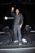 Carl Thomas at Legends of Bad Boy records concert in Beverly Hills.