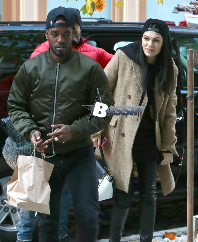 Luke James Joins Girlfriend Jessie J At Her NYC Hotel And To Event