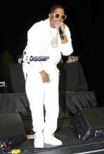 Mase at Legends of Bad Boy records concert in Beverly Hills.