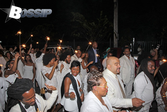 Newlyweds Solange Knowles and Alan Ferguson organized a traditional second line parade with a brass band following their wedding at a New Orleans church. The happy couple and their guests boarded three party buses and headed for historic Treme neighborhood, where they celebrated with sparklers, live music and dancing. Beyonce Knowles, Jay-Z and the guests of honor looked like they were having a very good time before attended a party at New Orleans' Museum of Art.