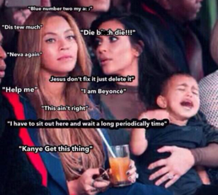 Page 2 of 20 - North West Spazzes Out At Kanye's Fashion Show & The