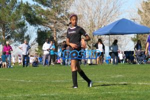 Lakers star Kobe Bryant spent Valentine's weekend with family watching his daughter Natalia Diamante play soccer.