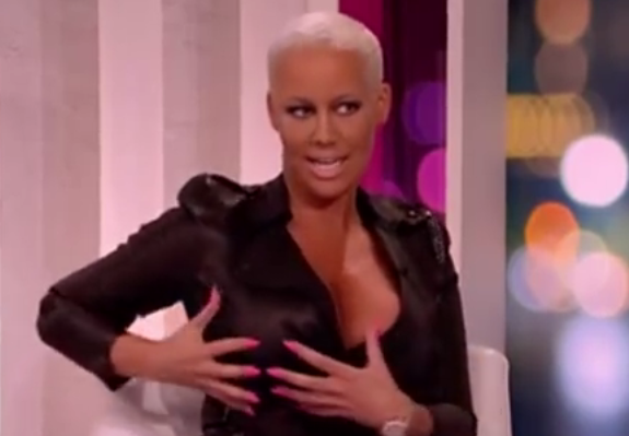 Amber Rose Says She's Considering Implants