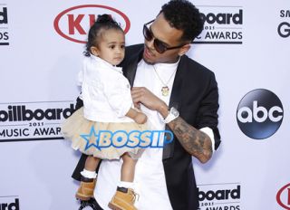 Chris Brown brings daughter Royalty to 2015 Billboard Awards