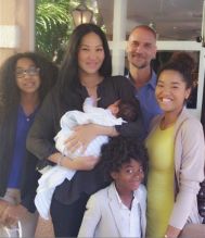 Kimora Lee Simmons Tim Leissner her kids Ming Lee Aoki Lee Kenzo and Wolfe