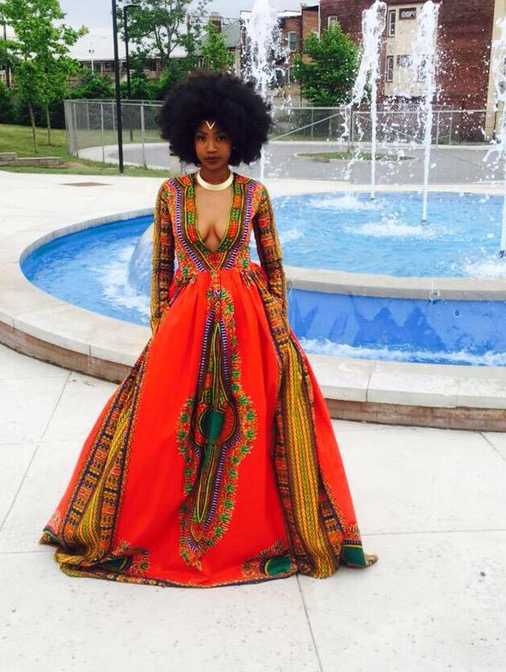 Teen's African Inspired Prom Dress Goes Viral