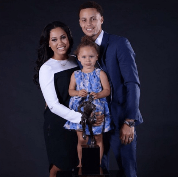 Riley Curry Steph Curry Ayesha Curry 10