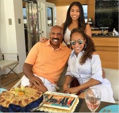 Steve Harvey Marjorie Harvey Lori Harvey Portofino vacation