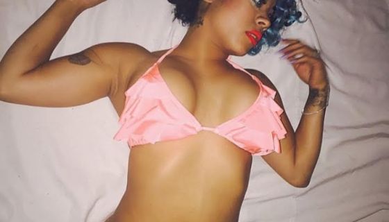 Keyshia Cole Shows Off Her Vagina Tattoo