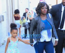 Viola Davis Genesis Tennon ABC Studios Jimmy Kimmel Live