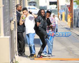 rapper Wale ABC Studios Jimmy Kimmel Live