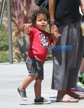 Halle Berry Son Maceo Wedding Band Olivier Martinez Westfield Mall