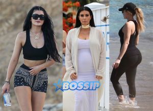 Kylie Jenner Kim Kardashian West Khloe Kardashian