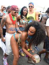 Lewis Hamilton partying in Barbados