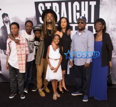 World Premiere of Straight Outta Compton Mc Ren Family