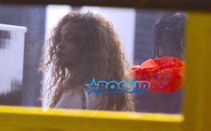 Rihanna new tattoo Bang Bang Tattoo Parlor NYC Travis Scott