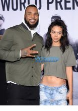 The Game young girlfriend World Premiere of Straight Outta Compton