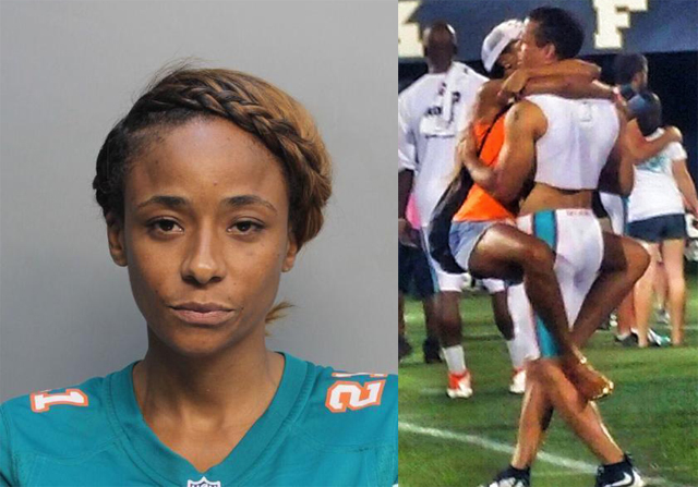 NFL Player's Wife Goes Off While Being Arrested Outside Game
