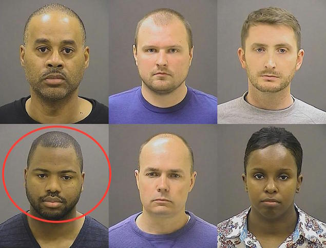 Baltimore cops accused of killing Freddie Gray