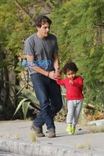 AKM-GSI Halle Berry’s daughter Nahla spends time in Hawaii with father Gabriel Aubry and son Maceo spends time with father Olivier Martinez in L.A.
