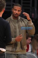 SplashNews Michael B Jordan Kobe Bryant Vanessa Bryant 11/29 Kobe announces plans to retire loose to Indiana Pacers