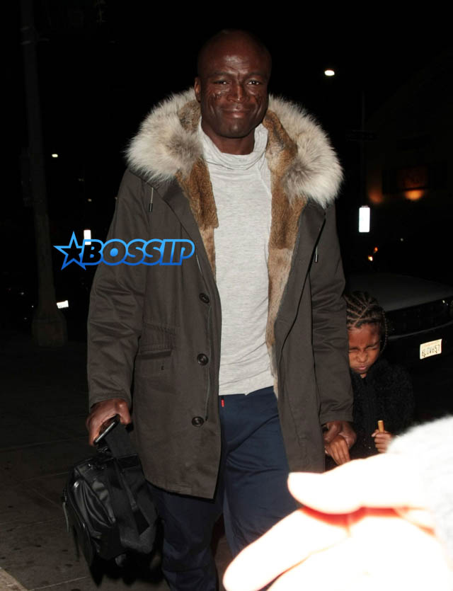 AKM GSI Heidi Klum Seal Christmas Eve Kiss Masuhisa Dinner Children Leni Henry Johan Lou